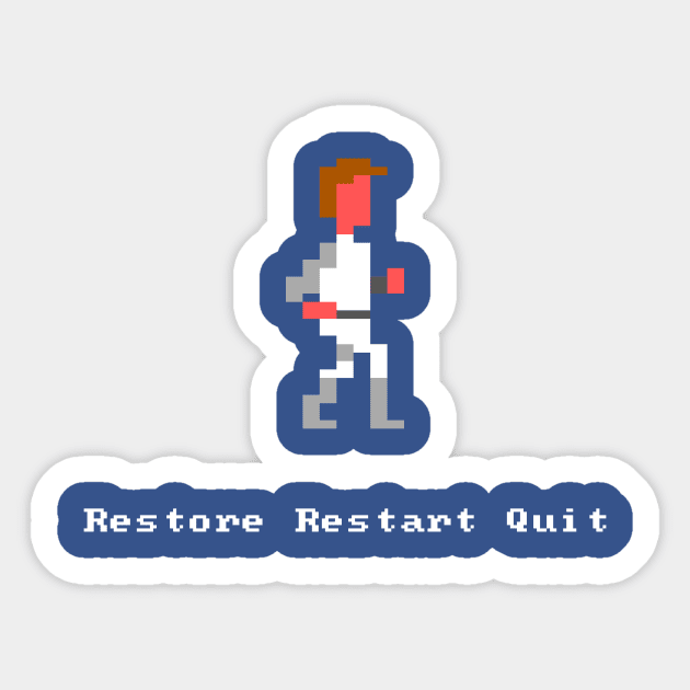 Restore Restart Quit Sticker by sipla